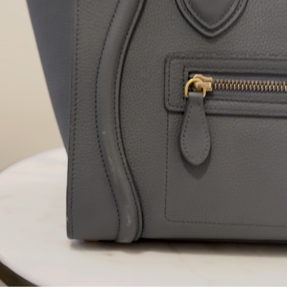 *Authentic* Celine Micro Luggage Tote - Picture 6 of 17